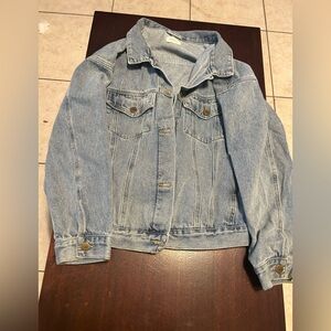 Mono B oversized Light Blue Denim Jacket